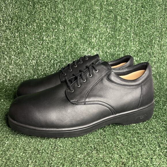 Apex 1270M Lace Up Mens 13 M Orthopedic Walking Shoes Leather Black Oxford main image 9